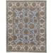 White 95 x 0.25 in Area Rug - Bokara Rug Co, Inc. Hand-Knotted High-Quality Light Blue & Ivory Area Rug Wool | 95 W x 0.25 D in | Wayfair