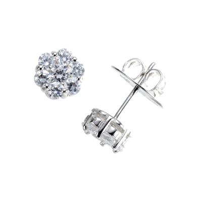 Giorgio Martello Milano Ohrstecker Blüte in verschiedenen Größen, Silber 925 ca. Ø 9mm Damen Image
