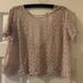 Victoria's Secret Tops | Bnwt Victoria’s Secret Large Lace Top | Color: Pink | Size: L