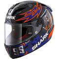 Shark Race-R Pro Replica Lorenzo Catalunya GP 2019 Helm, schwarz-rot-lila, Größe M