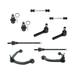 2003-2006 GMC Savana 2500 Front Control Arm Ball Joint Tie Rod and Sway Bar Link Kit - TRQ PSA52357