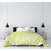 East Urban Home Raleigh North Carolina Districts Single Reversible Duvet Cover Microfiber, Polyester in Yellow | Twin XL Duvet Cover | Wayfair