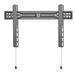 CorLiving Ultra Slim Fixed Wall Mount Holds up to 77 lbs, Steel in Black | 17 H x 28 W x 1 D in | Wayfair MPM-910-F