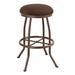 Red Barrel Studio® Hunley Swivel Bar & Counter Stool Plastic in Brown | 34 H x 16.5 W x 16.5 D in | Wayfair 6429E210E8FF483CAE92EDEE9CE55BBF