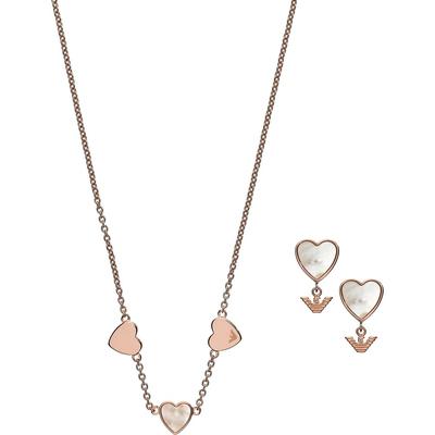 Emporio Armani Schmuck-Set 925er Silber One Size Damen