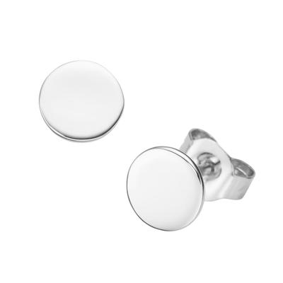Smart Jewel - Ohrstecker Plättchen, Silber 925 Ohrringe Silber Damen