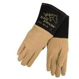 Revco Black Stallion 25D-BLK Premium Deerskin TIG Welding Gloves Small