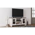 Signature Design by Ashley Dorrinson TV Stand for TVs up to 65" Wood in Brown/White | 27.75 H in | Wayfair W287-68