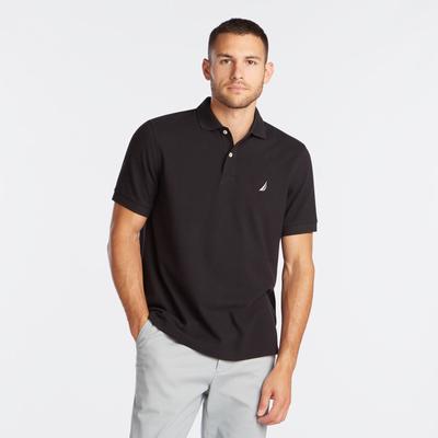 Nautica Men's Classic Fit Deck Polo True Black, M