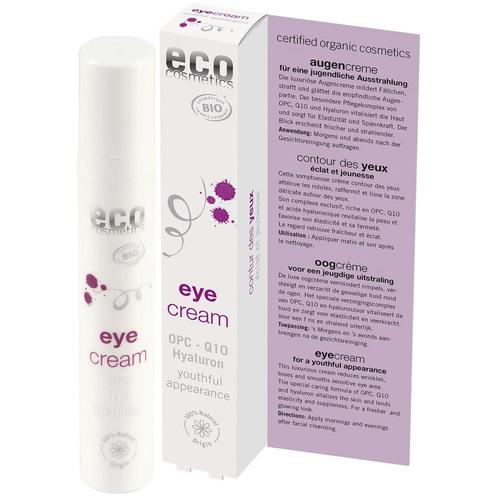 Eco Cosmetics – OPC. Q10 & Hyaluron – Augencreme 15ml