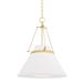 Hudson Valley Lighting Clemens 20 Inch Large Pendant - 6421-AGB