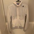 Adidas Jackets & Coats | Adidas Windbreaker | Color: Gray/White | Size: S