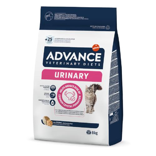 2 x 8kg Urinary Feline ADVANCE Veterinary Diets Katzenfutter