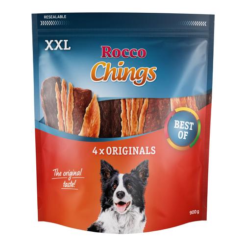 900g Chings - Mix Huhn, Ente, Rind Rocco Hundesnack