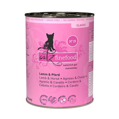 12x400g Lamm&Pferd catz finefood Katzenfutter