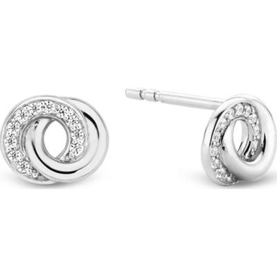 TI SENTO - Milano - Ohrstecker 925er Silber Ohrringe 1 ct Damen