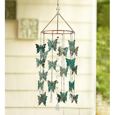 1-800-Flowers Home Decor Outdoor Garden Outdoor Garden Decor Delivery Butterfly Wind Chime | Happiness Delivered To Their Door
