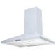 SIA CHL60WH 60cm White Pyramid 3 Speed Chimney Cooker Hood Kitchen Extractor Fan