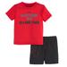 Under Armour Matching Sets | Baby Boy Under Armour Tee And Short Set | Color: Black/Red | Size: 18mb