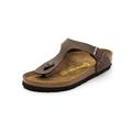 Birkenstock Gizeh Flip Flops Women Brown - 7 - Flip Flops Shoes