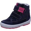 Superfit Baby Mädchen GROOVY warm gefütterte Gore-Tex Schneestiefel, BLAU/ROSA 8010,EU 19