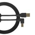 UDG Kabel USB 2.0 (A-B) abgewinkelt, 3 m, Audio optimiert, UDG Ultimate Audiokabel für DJs und Produzenten zur Maximierung ihrer Leistung