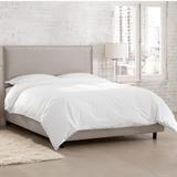 Wayfair Custom Upholstery™ Standard Bed Upholstered/Metal | 48.75 H x 78 D in 6C64910E77494D909485362253167E64