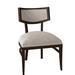 Duralee Furniture Hillcrest Upholstered Wingback Side Chair Upholstered | 34.5 H x 23 W x 24 D in | Wayfair WPG65-305.DU15800-84.Café