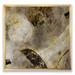East Urban Home 'Glam Gold Desert Neutral' - Picture Frame Print on Canvas in Gray | 30 H x 30 W x 1 D in | Wayfair