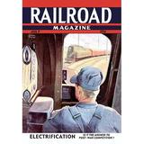 Buyenlarge Railroad Magazine: Electrification, 1944 - Unframed Advertisements Print in Blue/Brown | 30 H x 20 W x 1.5 D in | Wayfair