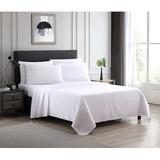 1888 Mills Dependability 180 Thread Count Cotton Blend Percale Pillowcase Cotton | 36" W x 46" L | Wayfair X142X46WHT-1-LT00