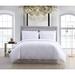 1888 Mills Naked Pillow Sham Cotton Blend in White | 21 H x 37 W x 1 D in | Wayfair X3MS2137WHT-NAKED