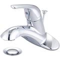 Olympia Faucets Lavatory Centerset Bathroom Faucet w/ Drain Assembly, Stainless Steel | 6.13 H x 5.75 D in | Wayfair L-6262H