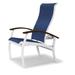Red Barrel Studio® Hinch Patio Dining Chair Sling in White | 39 H x 28.5 W x 30 D in | Wayfair 2347874082D245EFB3231E6431B12673