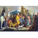 Buyenlarge 'David w/ Goliath Before Saul' by Rembrandt Van Rijn Painting Print | 28 H x 42 W in | Wayfair 0-587-26447-0C2842