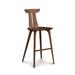 Copeland Furniture Estelle Solid Wood Bar & Counter Stool Wood in Brown/Red | 45.5 H x 19.75 W x 20 D in | Wayfair 8-EST-65-04