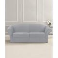 Sure Fit Ultimate Stretch Suede Box Cushion Sofa Slipcover in Gray | 40 H x 88 W x 37 D in | Wayfair SF48632