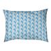 Tucker Murphy Pet™ Chen Skyscrapers Pattern Outdoor Dog Pillow Polyester in Blue/Black | 6 H x 28 W in | Wayfair B31CC932746C468DBF5F546D6C022F3B