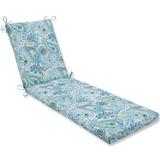 Charlton Home® Barbay Baltic Indoor/Outdoor Chaise Lounge Cushion Polyester in Blue/Gray/Green | 3 H x 23 W in | Wayfair