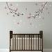 Harriet Bee Butterflies & Branches Wall Decal Vinyl in Pink/Gray/White | 59 H x 69 W in | Wayfair 8AB9EC23F7B9489B9DE40C42A6575021