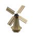 Rosalind Wheeler Donte Pressure Treated Dutch Windmill Wood in Brown | 74 H x 24 W x 24 D in | Wayfair 7D84035BDFC14B38AD5684B403BA17C5