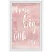 Harriet Bee Leitha Dream Big Little One Framed Art Paper in Brown | 18 H x 12 W x 1.5 D in | Wayfair 9F07974CD9F443AFB84BFD9CFEC927F3