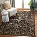 Gray 33 x 0.25 in Area Rug - Fleur De Lis Living Brayton Oriental Handmade Wool Black Area Rug Wool | 33 W x 0.25 D in | Wayfair