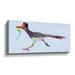 Ebern Designs 'Road Runner' Painting Print on Canvas Canvas, Wood in Blue/Red | 2 D in | Wayfair 85907205E9894017A9D3474EE606CC7B