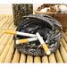 17 Stories Fantasy Smaug Mountain Castle Sleeping Dragon Ashtray in Black | 3 H x 5.25 W x 5 D in | Wayfair 63E34602153741A9A61C69CF0EFDC925