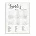 Gracie Oaks 'Laundry Word Search Fun Family Word Design' by Daphne Polselli Graphic Art Print Wood in Brown | 19 H x 13 W x 0.5 D in | Wayfair