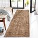 White 24 x 0.5 in Area Rug - Beachcrest Home™ Erroll Pollux Machine Made Power Loom Jute Area Rug Jute & Sisal | 24 W x 0.5 D in | Wayfair