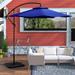 Alcott Hill® Karr 10' Cantilever Umbrella Metal in Blue/Navy | 102 H in | Wayfair 79FA7579F51D4856B29DA874EF62BA81