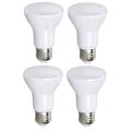 4 Pack Bioluz LED R20 BR20 LED Bulbs Dimmable Outdoor / Indoor Flood Lights Soft White 3000K UL Listed