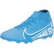 Nike Unisex-Kinder Mercurial Superfly 7 Club Mg Fußballschuhe, Mehrfarbig (Blue Hero/White/Obsidian 414)